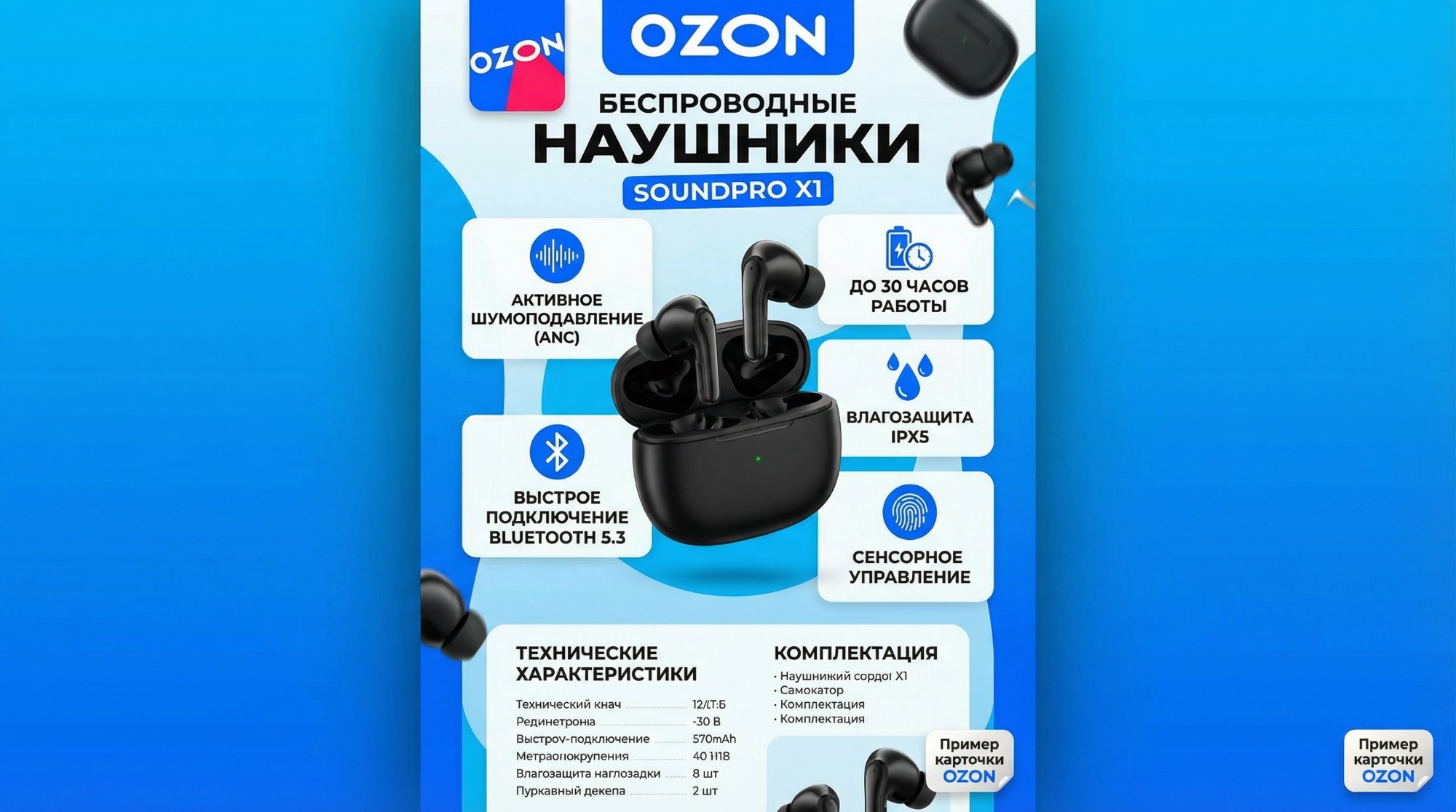 Карточка Ozon